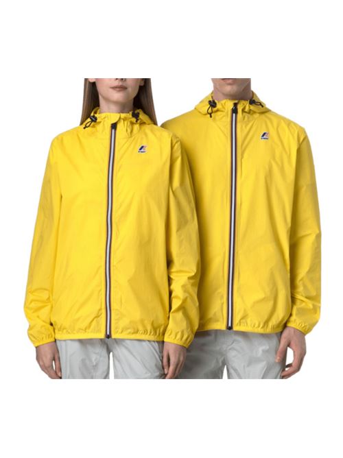 giubbotto unisex corto nylon giallo K-WAY | K2123ZWT05